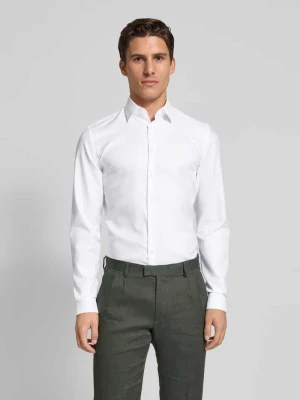 Koszula biznesowa o kroju slim fit z bardzo długim rękawem Jake*s
