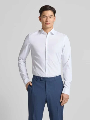 Koszula biznesowa o kroju slim fit z bardzo długim rękawem Jake*s