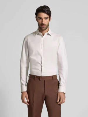 Koszula biznesowa o kroju slim fit z bardzo długim rękawem Jake*s