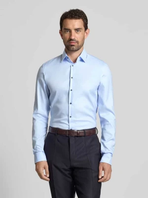 Koszula biznesowa o kroju slim fit z bardzo długim rękawem Jake*s