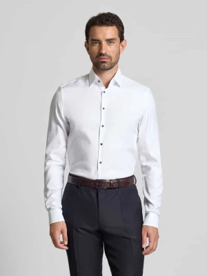 Koszula biznesowa o kroju slim fit z bardzo długim rękawem Jake*s