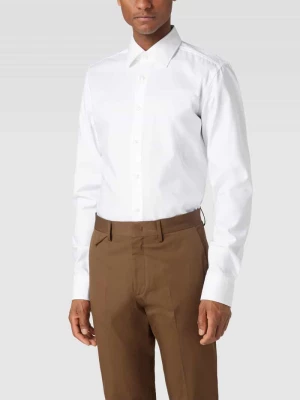 Koszula biznesowa o kroju slim fit z bardzo długim rękawem model ‘Hank’ Boss