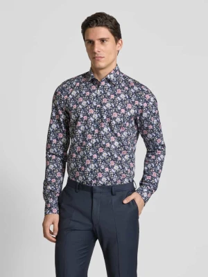 Koszula biznesowa o kroju slim fit z bardzo długim rękawem OLYMP Level Five