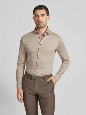 Koszula biznesowa o kroju slim fit z bawełny Desoto