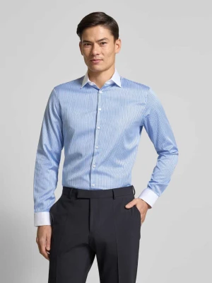 Koszula biznesowa o kroju slim fit z bawełny z kołnierzykiem typu kent Jake*s