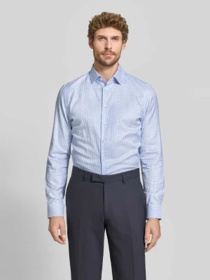 Koszula biznesowa o kroju slim fit z czystej bawełny Jake*s Jasnoniebieski