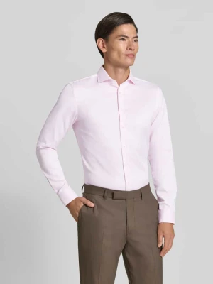 Koszula biznesowa o kroju slim fit z czystej bawełny Jake*s Jasnoróżowy