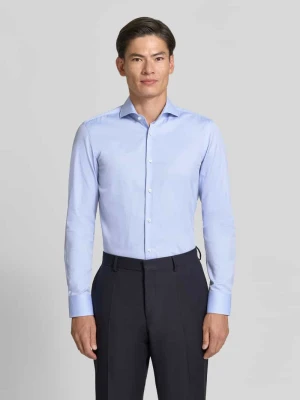 Koszula biznesowa o kroju slim fit z czystej bawełny model 'H-HANK-SP-B1-C1-263' Boss Błękitny