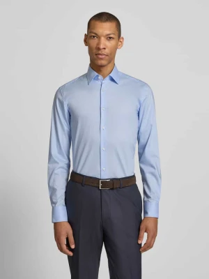 Koszula biznesowa o kroju slim fit z czystej bawełny model 'HANK' Boss
