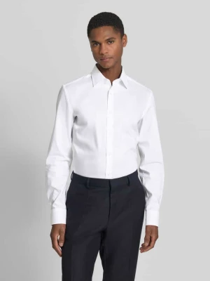 Koszula biznesowa o kroju slim fit z czystej bawełny model 'HANK' Boss