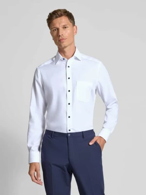 Koszula biznesowa o kroju slim fit z czystej bawełny Olymp
