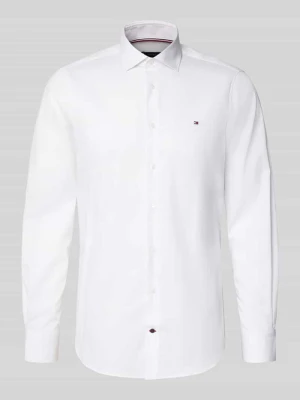 Koszula biznesowa o kroju slim fit z czystej bawełny Tommy Hilfiger Tailored