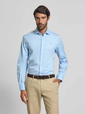 Koszula biznesowa o kroju slim fit z czystej bawełny Tommy Hilfiger Tailored