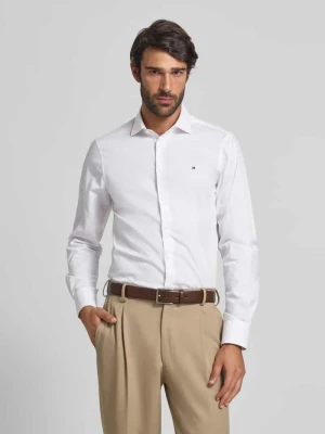 Koszula biznesowa o kroju slim fit z czystej bawełny Tommy Hilfiger Tailored