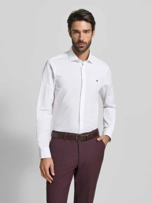 Koszula biznesowa o kroju slim fit z czystej bawełny Tommy Hilfiger Tailored