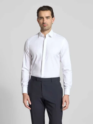 Koszula biznesowa o kroju slim fit z diagonalu Jake*s