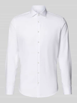 Koszula biznesowa o kroju slim fit z diagonalu Jake*s