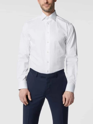 Koszula biznesowa o kroju slim fit z dodatkiem streczu Eton