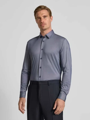 Koszula biznesowa o kroju slim fit z fakturą model ‘P-ROAN’ Boss