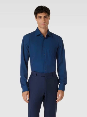 Koszula biznesowa o kroju slim fit z fakturowanym wzorem model ‘Hank’ Boss
