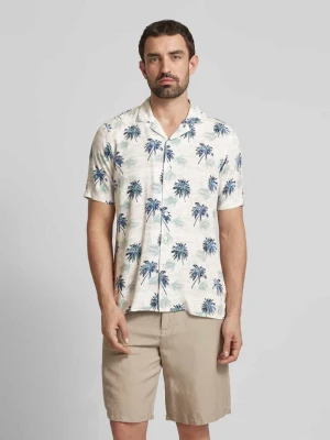 Koszula biznesowa o kroju slim fit z kołnierzem z połami Jake*s