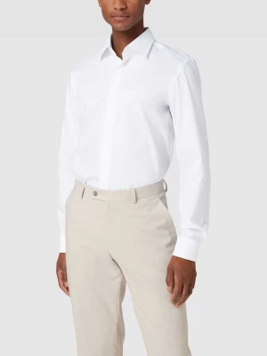 Koszula biznesowa o kroju slim fit z kołnierzykiem new kent model ‘Hank Tux’ Boss
