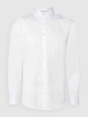 Koszula biznesowa o kroju slim fit z kołnierzykiem typu cutaway Eterna