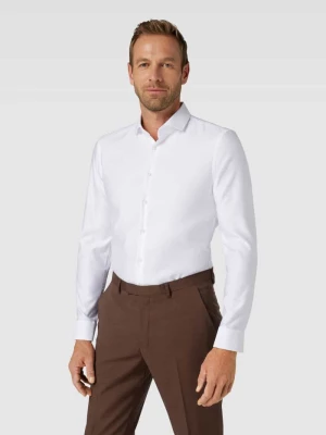 Koszula biznesowa o kroju slim fit z kołnierzykiem typu cutaway Jake*s