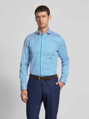 Koszula biznesowa o kroju slim fit z kołnierzykiem typu cutaway Jake*s