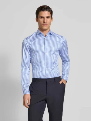 Koszula biznesowa o kroju slim fit z kołnierzykiem typu cutaway Jake*s