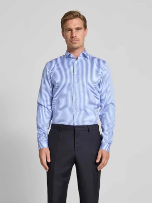 Koszula biznesowa o kroju slim fit z kołnierzykiem typu cutaway Jake*s