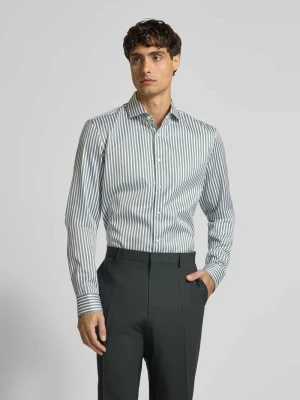 Koszula biznesowa o kroju slim fit z kołnierzykiem typu cutaway Jake*s