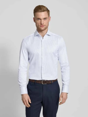 Koszula biznesowa o kroju slim fit z kołnierzykiem typu cutaway model ‘Hank’ Boss