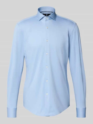 Koszula biznesowa o kroju slim fit z kołnierzykiem typu cutaway model ‘HANK’ Boss