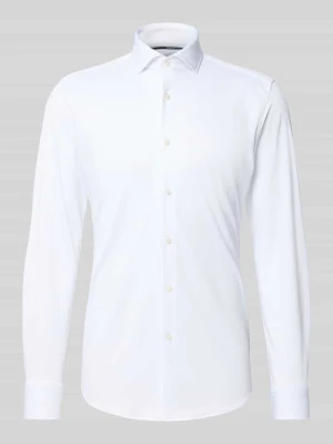 Koszula biznesowa o kroju slim fit z kołnierzykiem typu cutaway model ‘HANK’ Boss