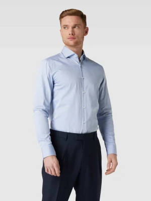 Koszula biznesowa o kroju slim fit z kołnierzykiem typu cutaway model ‘Kery’ HUGO