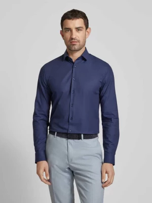 Koszula biznesowa o kroju slim fit z kołnierzykiem typu cutaway model ‘Modern Kent’ OLYMP No. Six