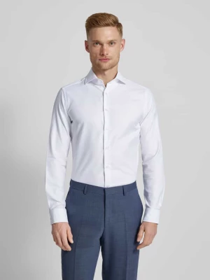 Koszula biznesowa o kroju slim fit z kołnierzykiem typu cutaway model ‘Panko’ JOOP! Collection