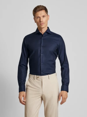 Koszula biznesowa o kroju slim fit z kołnierzykiem typu cutaway model ‘Pares’ JOOP! Collection