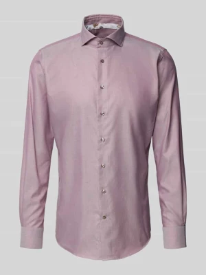 Koszula biznesowa o kroju slim fit z kołnierzykiem typu cutaway Profuomo