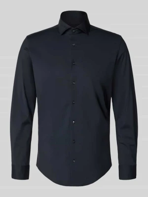 Koszula biznesowa o kroju slim fit z kołnierzykiem typu cutaway seidensticker
