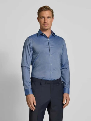Koszula biznesowa o kroju slim fit z kołnierzykiem typu kent CK Calvin Klein