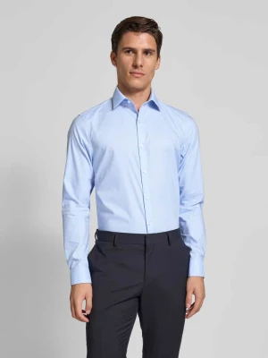 Koszula biznesowa o kroju slim fit z kołnierzykiem typu kent CK Calvin Klein