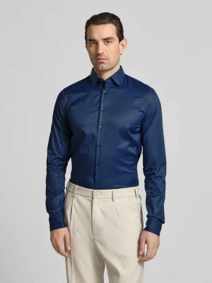 Koszula o kroju slim fit Biznes z kołnierzykiem typu kent i z bardzo długim rękawem Jake*s