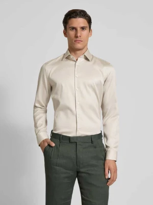Koszula biznesowa o kroju slim fit z kołnierzykiem typu kent Jake*s