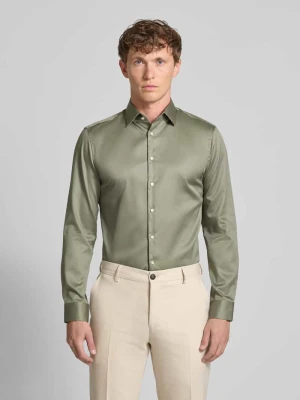 Koszula biznesowa o kroju slim fit z kołnierzykiem typu kent Jake*s