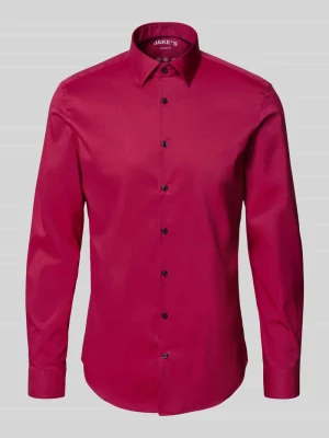 Koszula biznesowa o kroju slim fit z kołnierzykiem typu kent Jake*s