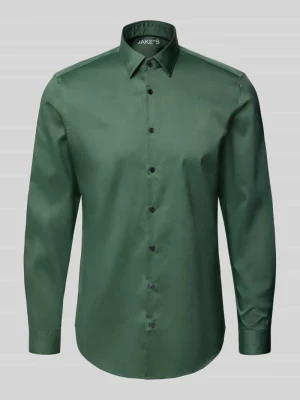 Koszula biznesowa o kroju slim fit z kołnierzykiem typu kent Jake*s