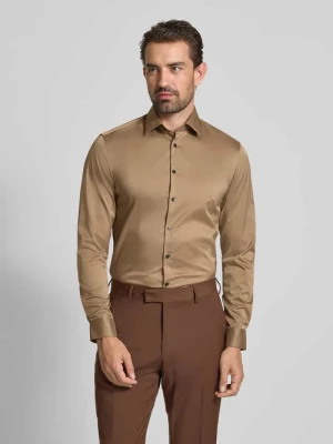 Koszula biznesowa o kroju slim fit z kołnierzykiem typu kent Jake*s