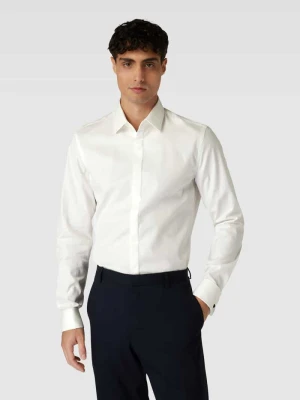 Koszula biznesowa o kroju slim fit z kołnierzykiem typu kent Jake*s